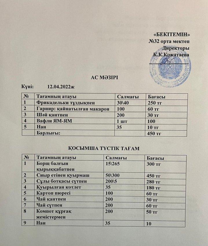 Тамақтану